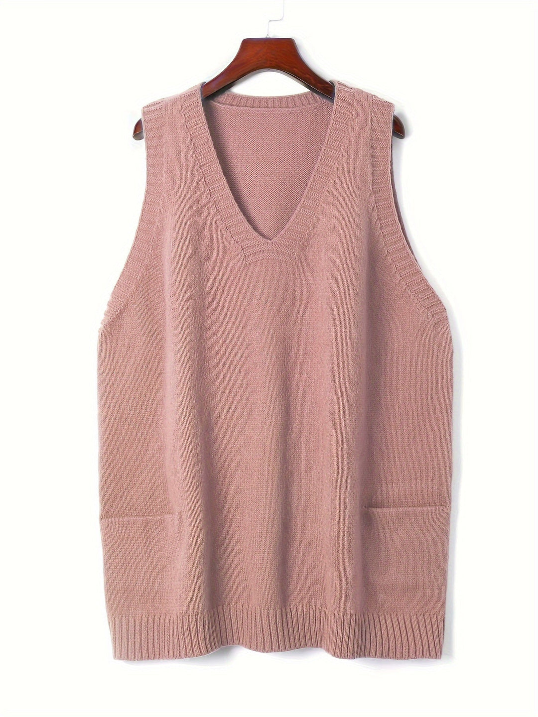 Camille | Oversized V-Neck Vest