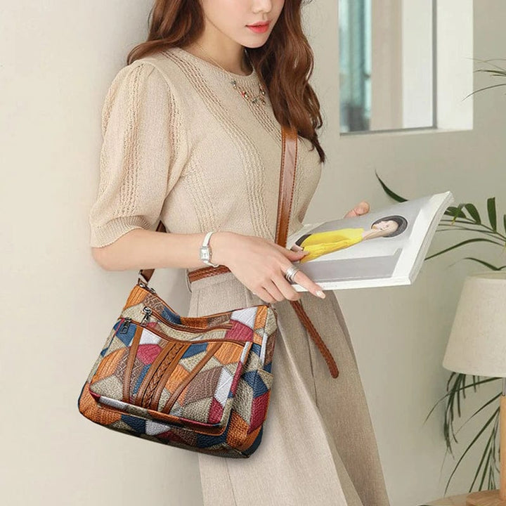 Nora | Mosaic Elegance Shoulder Bag